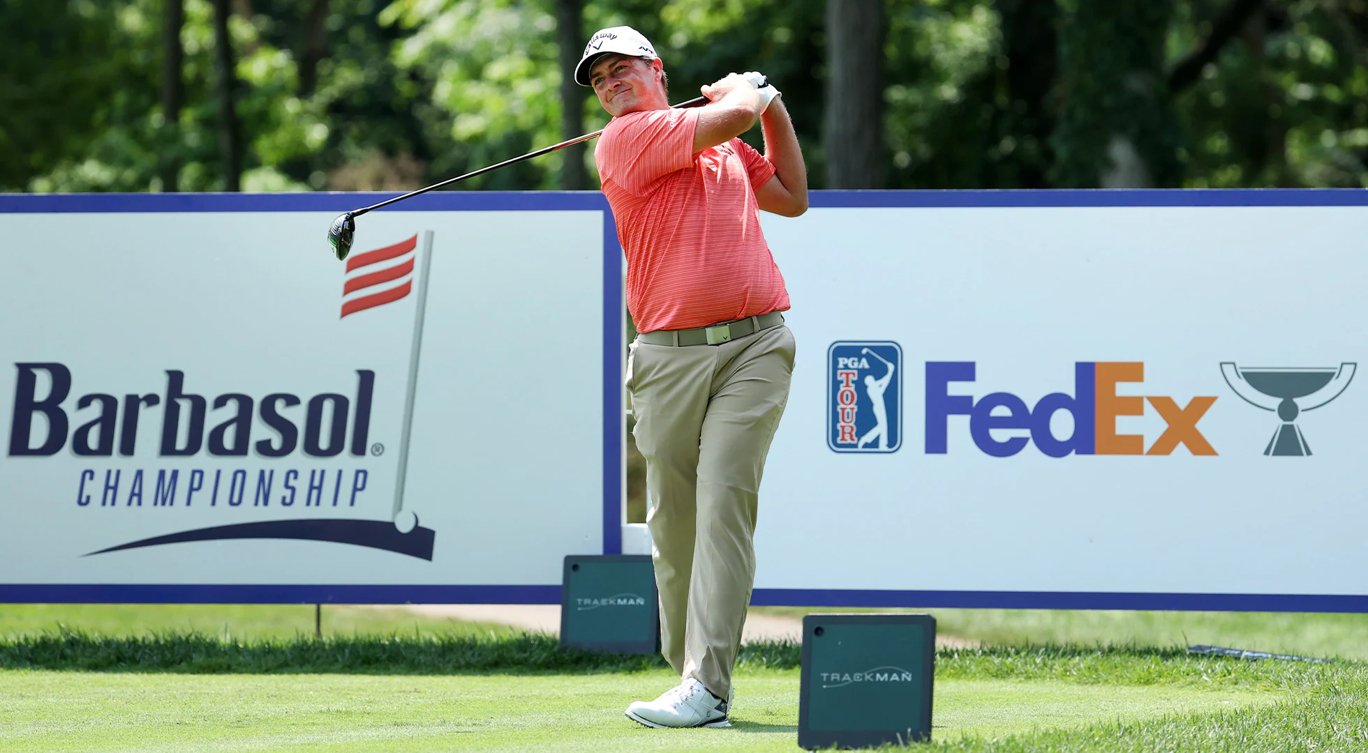 With 30 players yet to finish, Brian Stuard leads suspended first day of Barbasol Championship